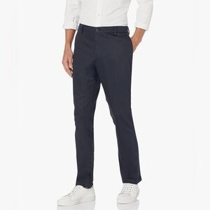 Dockers Signature Khaki Athletic Fit Navy Pants
